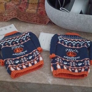 Tito's vodka bottle sweater bundle of 2